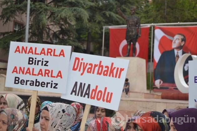 Diyarbakır annelerine 81 ilden destek