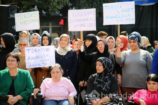 Diyarbakır annelerine 81 ilden destek