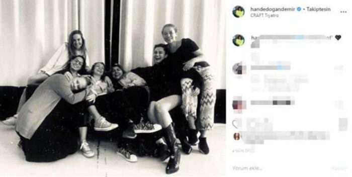 Hande Doğandemir'in şok eden paylaşımı!