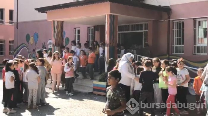 Bursa'da deprem paniği
 