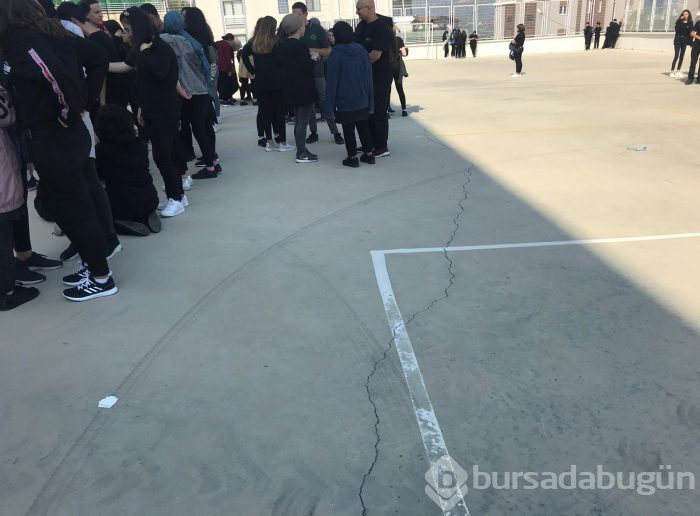 Bursa'da deprem paniği
 