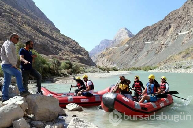 Zap Vadisi'nde 'rafting spor merkezi'
