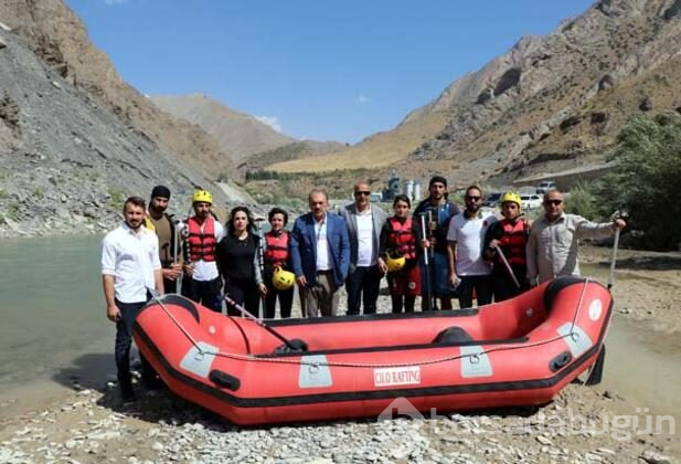 Zap Vadisi'nde 'rafting spor merkezi'