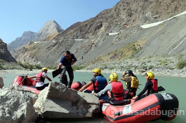 Zap Vadisi'nde 'rafting spor merkezi'