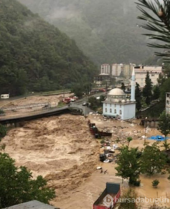 Artvin borçka'da sel!