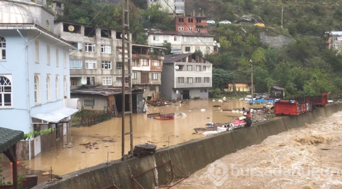 Artvin borçka'da sel!