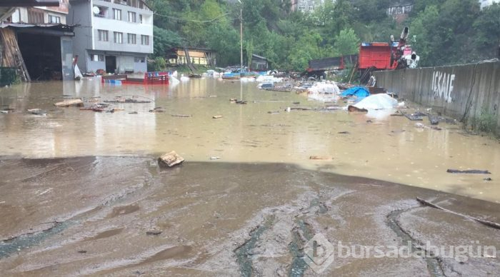 Artvin borçka'da sel!