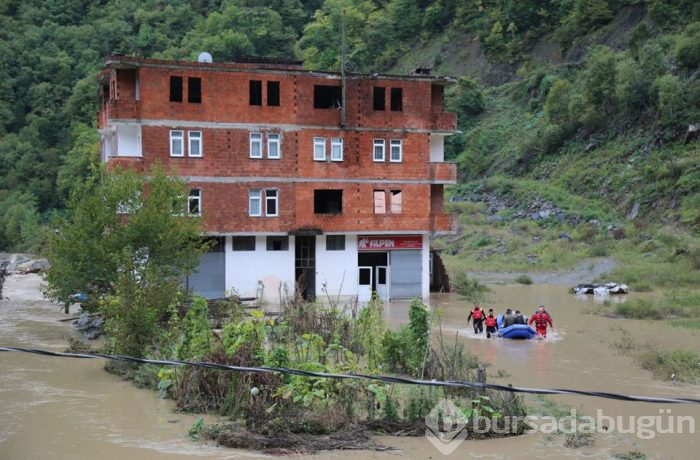Artvin borçka'da sel!