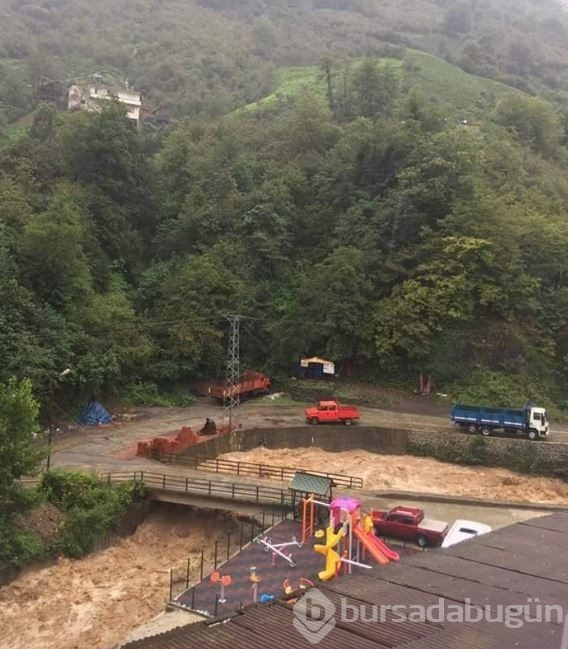 Artvin borçka'da sel!