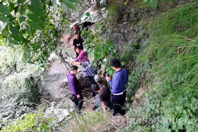 Mağarada saklanan adamı drone yardımıyla buldular