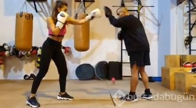 Ünlü kadınların boks tutkusu 