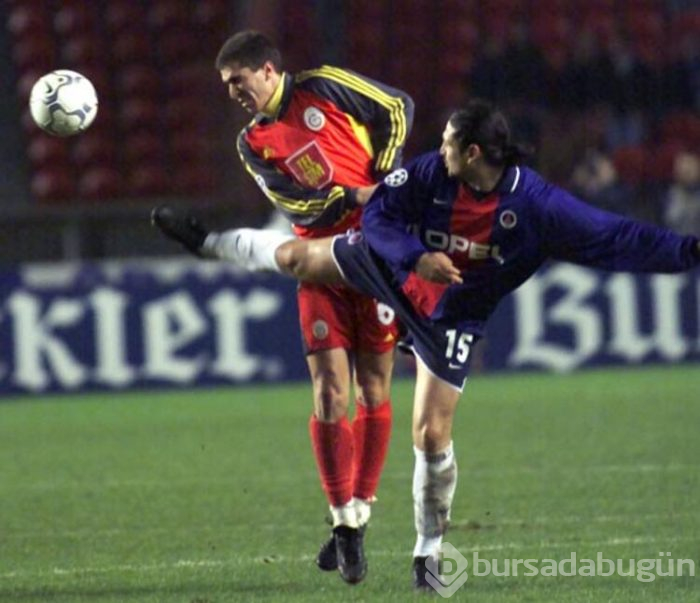 Galatasaray - Paris Saint Germain maçından 18 yıl önceki kareler