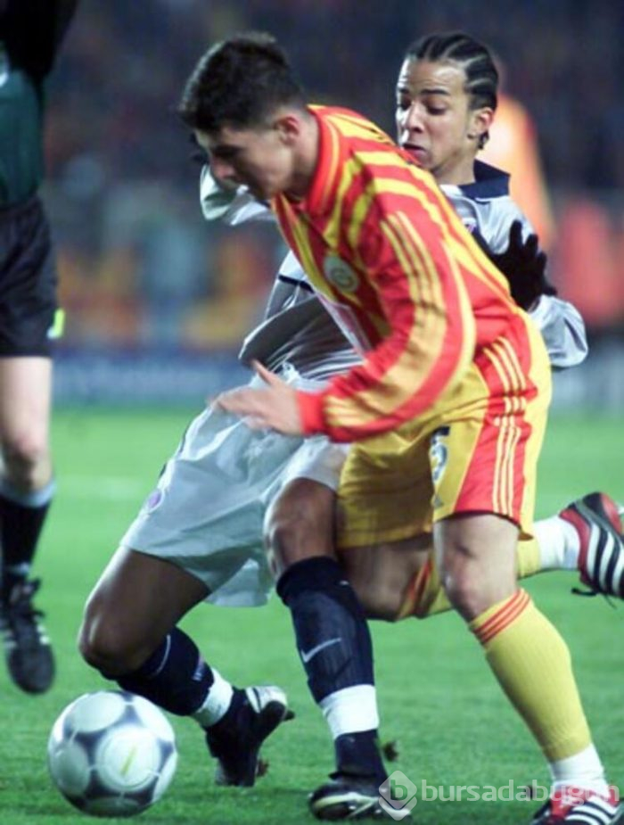 Galatasaray - Paris Saint Germain maçından 18 yıl önceki kareler