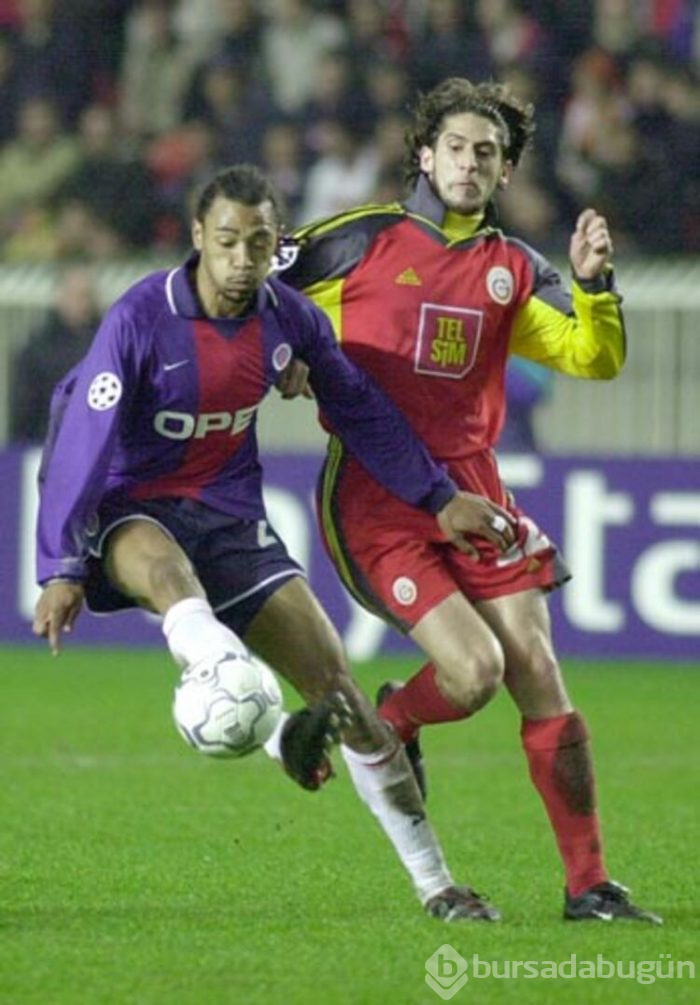 Galatasaray - Paris Saint Germain maçından 18 yıl önceki kareler