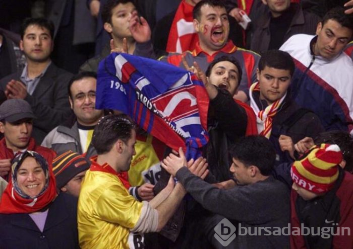 Galatasaray - Paris Saint Germain maçından 18 yıl önceki kareler