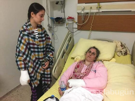 Anne ve kızını arabayla ezdi!
