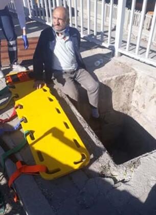 Spor yapmaya çıktı kuyuya düştü