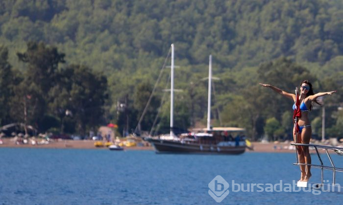 Suluada, yerli ve yabancı tatilcilerden yoğun ilgi görüyor