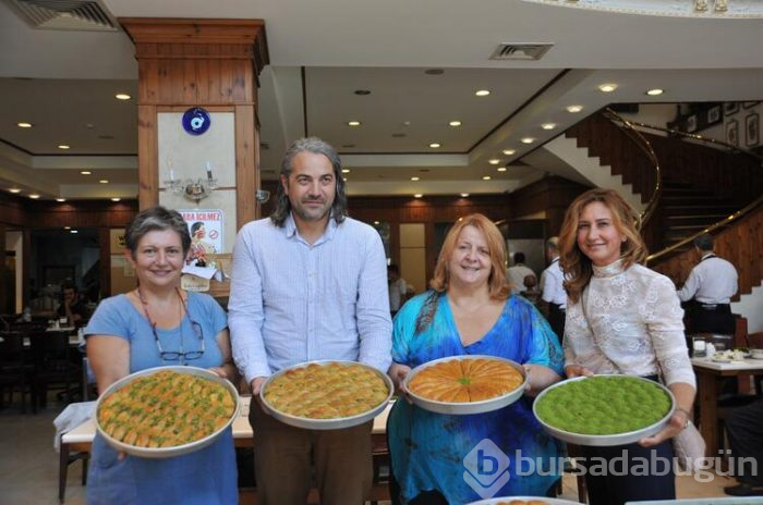 Gaziantep baklavası"na övgü yağdırdılar 