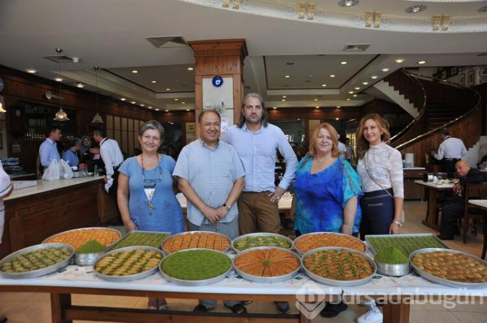 Gaziantep baklavası"na övgü yağdırdılar 