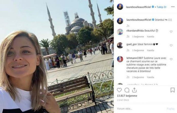 Maç için İstanbul'a geldi