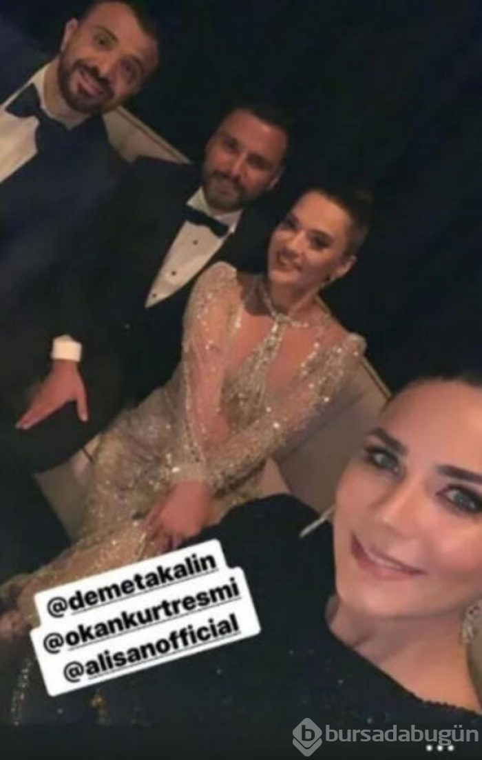 Demet'ten Alişan'a gönderme
