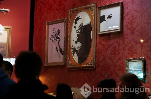 Sokak sanatçısı Banksy Londra'da dükkan açtı