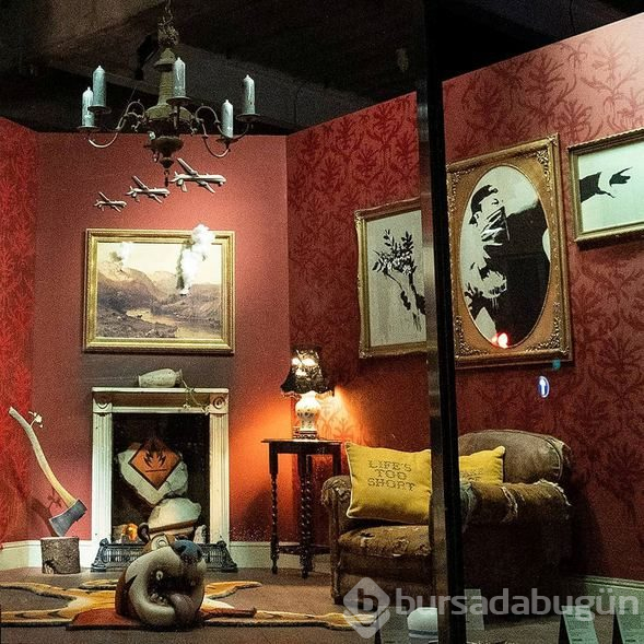 Sokak sanatçısı Banksy Londra'da dükkan açtı