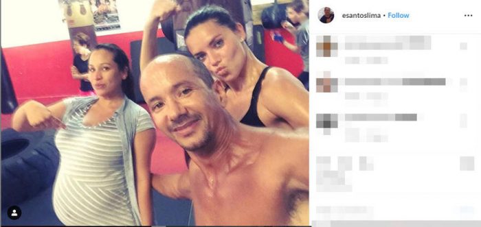 Adriana Lima, kuzenini herkesle tanıştırdı