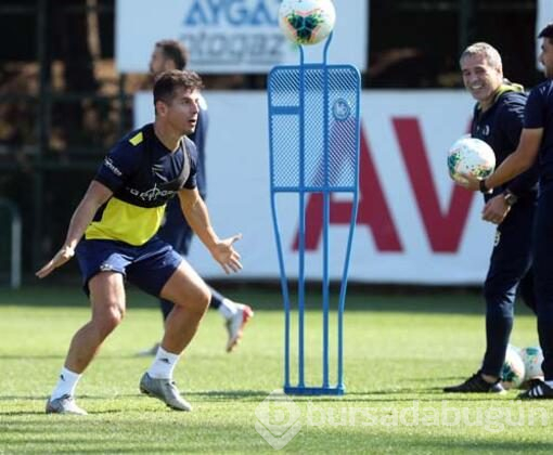 Fenerbahçe'de keyifli idman!