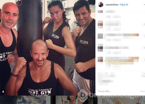 Adriana Lima sosyal medyadan duyurdu!