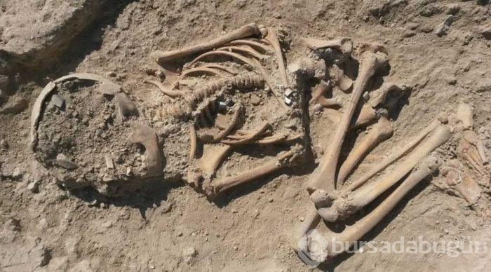 5 bin 700 yıllık çocuk iskeleti bulundu