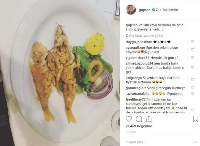Ünlülerin lezzet paylaşımları 