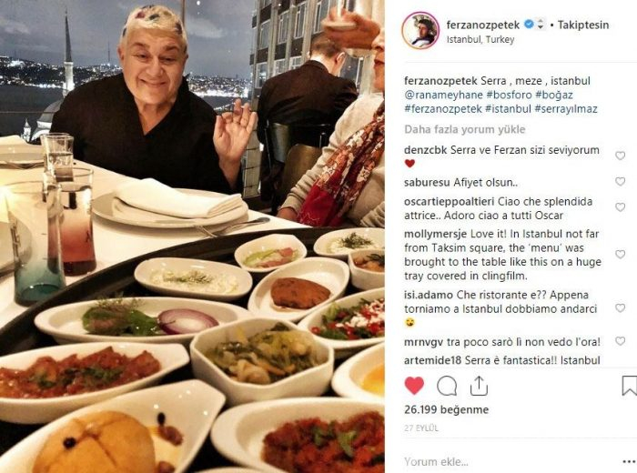 Ünlülerin lezzet paylaşımları 