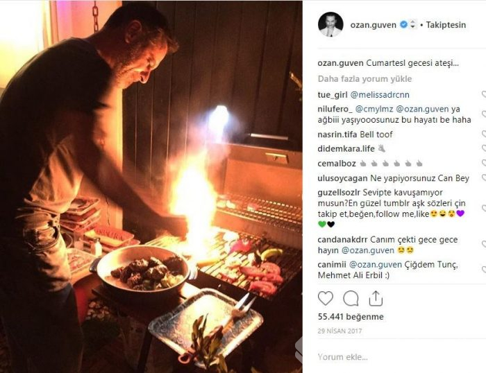 Ünlülerin lezzet paylaşımları 
