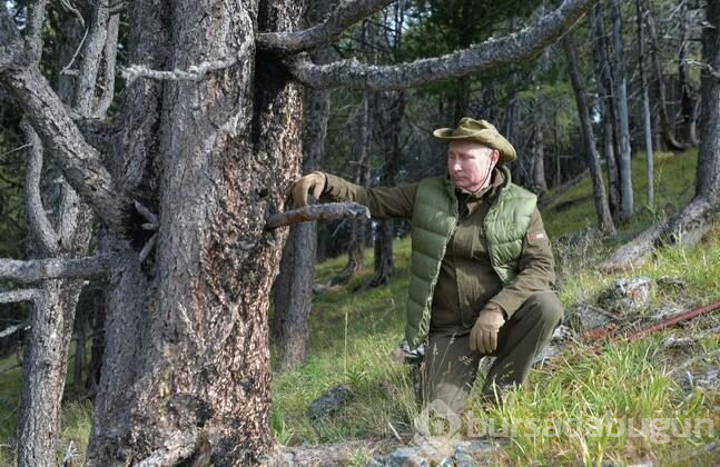 Putin doğum gününü Sibirya'da geçiriyor