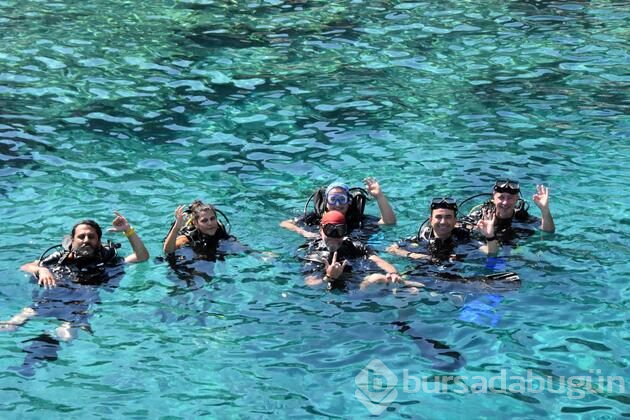 Kekova, dalış tutkunlarının gözdesi olma yolunda ilerliyor