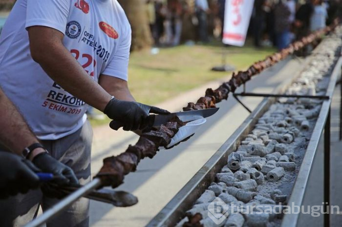 Adana'da dünya rekoru kırıldı!