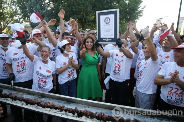 Adana'da dünya rekoru kırıldı!