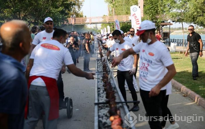 Adana'da dünya rekoru kırıldı!