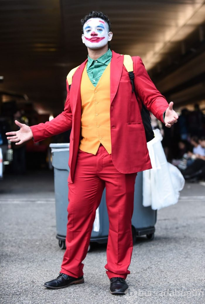 Comic Con'a katılanlar, kostüm ve makyajlarıyla dikkat çekti
