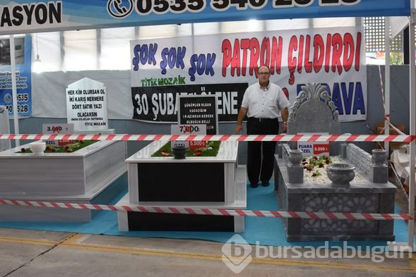 İndirimli mezar taşı yapıldı