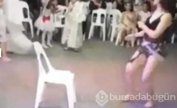 Sünnette eteğini kaldırıp 'popo sallama' dansı olay olmuştu!