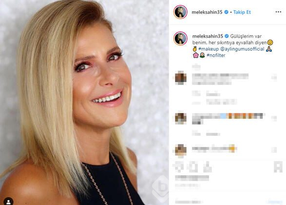 Emine karakterini canlandıran Melek Şahin'e bir de böyle bakın