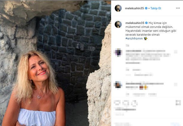 Emine karakterini canlandıran Melek Şahin'e bir de böyle bakın