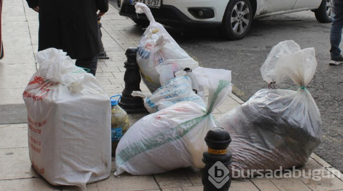 Vatandaşlar İstanbul'a çuvallar dolusu erzakla döndü