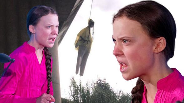 İsveçli iklim aktivisti Greta Thunberg'i hedef alan eylem kan dondurdu