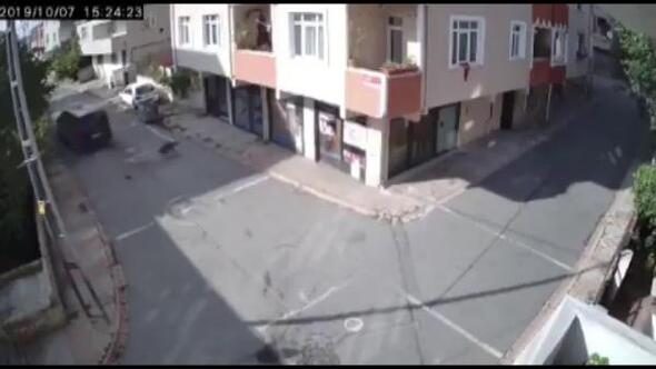 Köpeği ezdi, hiçbir şey olmamış gibi yoluna devam etti
