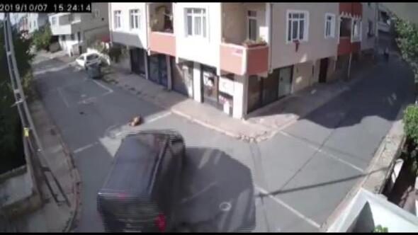 Köpeği ezdi, hiçbir şey olmamış gibi yoluna devam etti