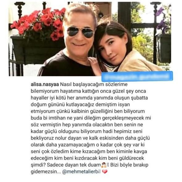 Mehmet Ali Erbil'in sevgilisi ilk kez konuştu